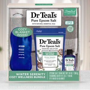 Dr Teals Winter Serenity Cozy Wellness Bundle. 4 pieces.